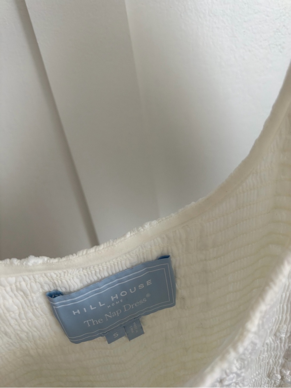 Hill House Madeline Nap Dress White Broderie Voile - Picture 4 of 5